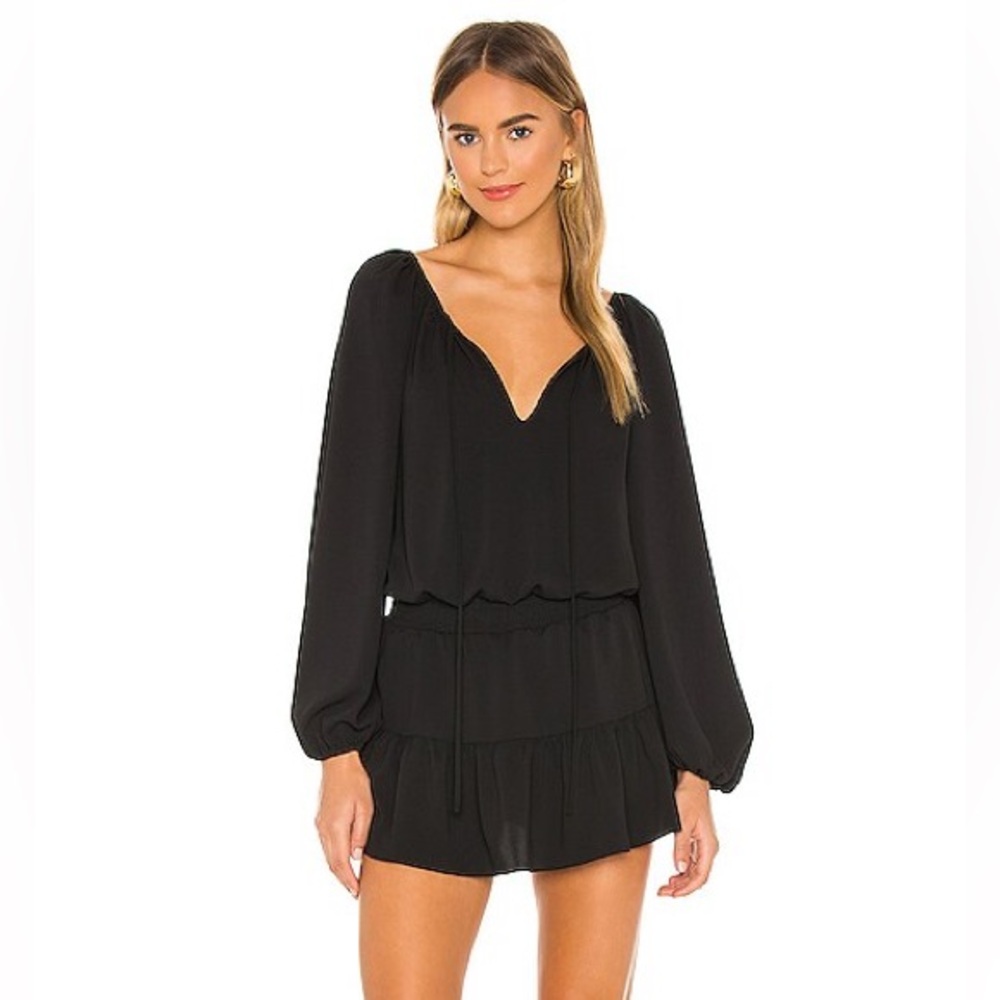 Amanda Uprichard Charleigh Romper in Wine